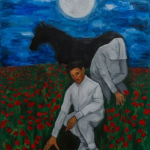 Anuar Khalifi, The Weight of an Ant, 2022, Acrylic on Canvas