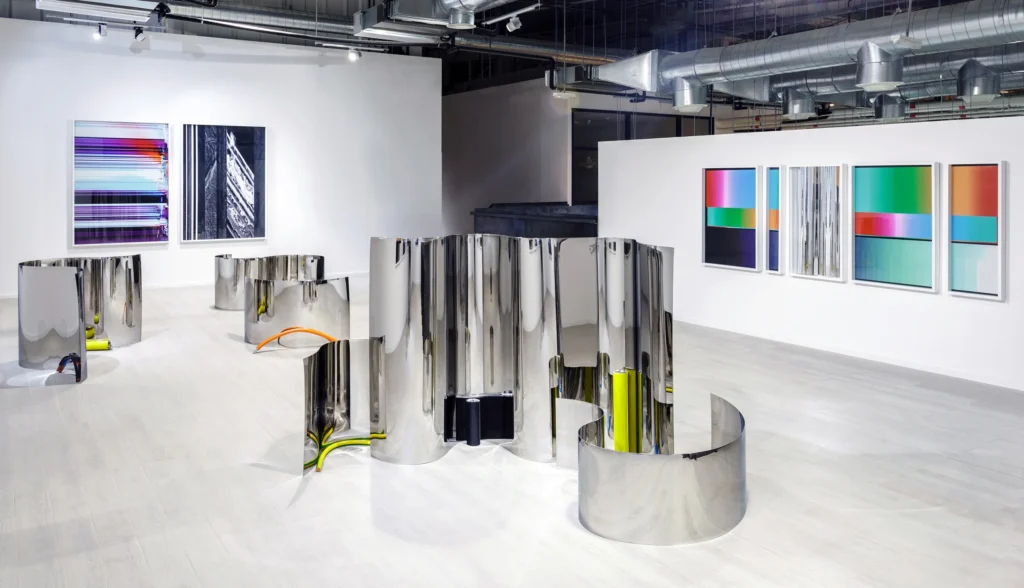 Sara Naim, When Heartstrings Collapse, Installation view